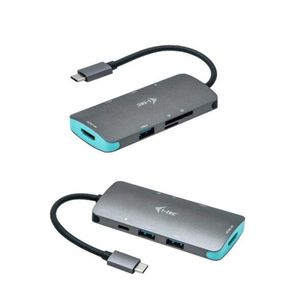 *Docking station i - tec usb - c + power delivery 100w diseño nano