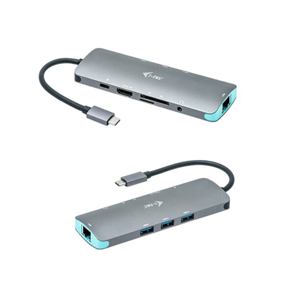 *Nano docking station i - tec usb - c 4k con lan y power delivery 100w