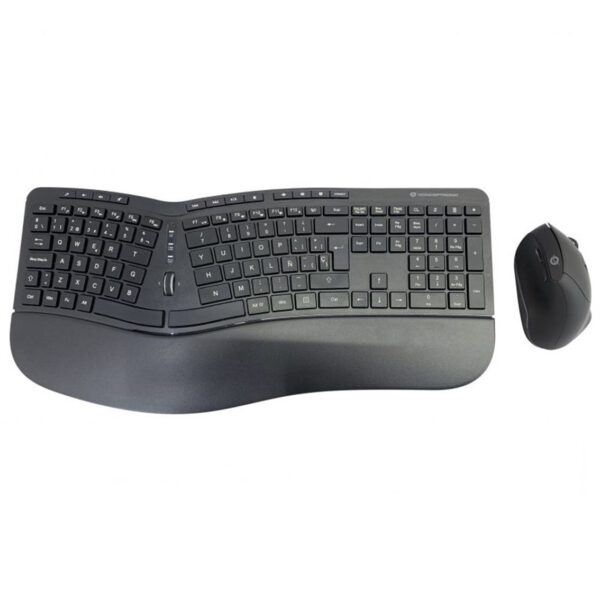 *Kit teclado + mouse raton conceptronic orazio02 wireless inalambrico ergonomico