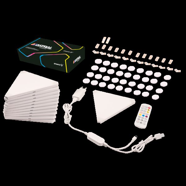 *Phoenix astral kit de iluminación modular rgb con paneles triangulares