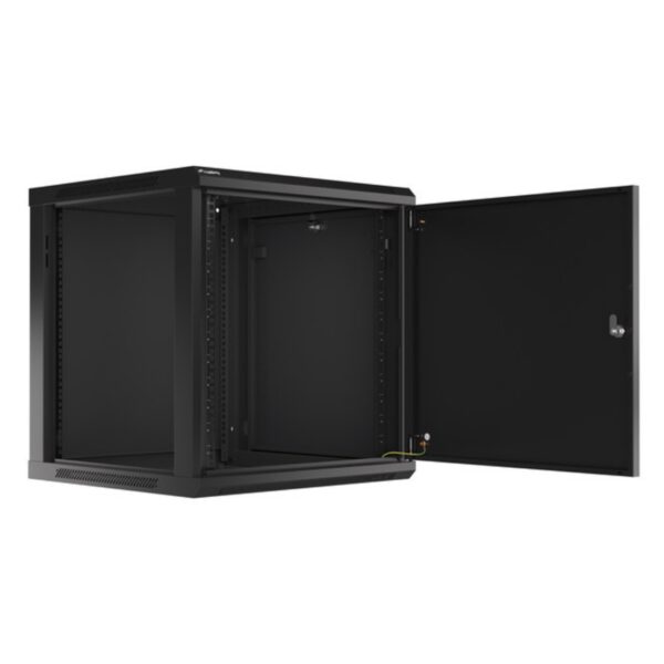 *Armario lanberg mural rack 19 pulgadas 12u -  600x600 negro