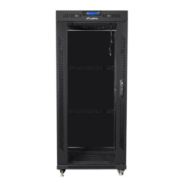*Armario lanberg rack 19 pulgadas 22u 800x800 negro