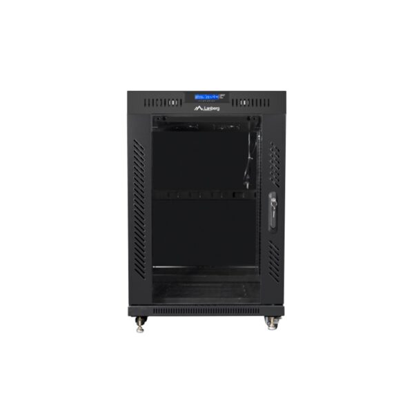 *Armario lanberg rack 19 pulgadas 15u 600x600 negro