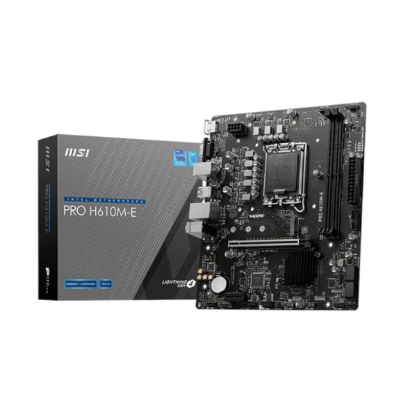 *Placa base msi pro h610m - e 1700 ddr5