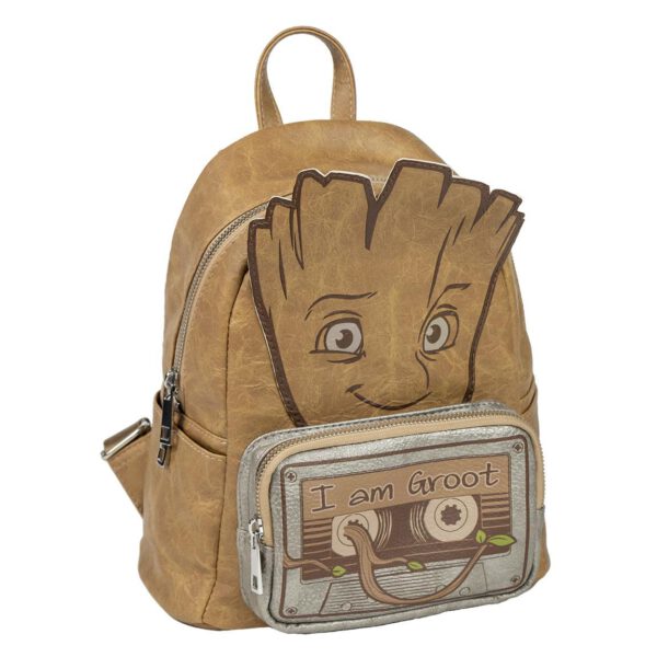 *Mochila casual moda aplicaciones guardians of the galaxy groot