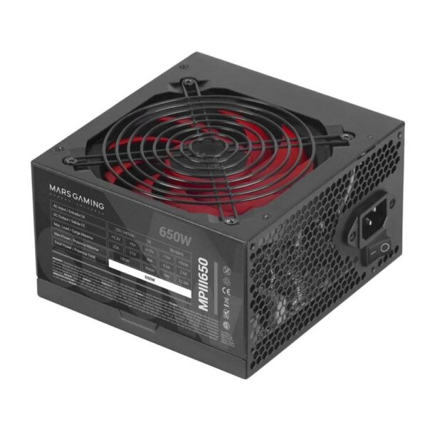 *Fuente de alimentacion mars gaming mpiii atx 650w