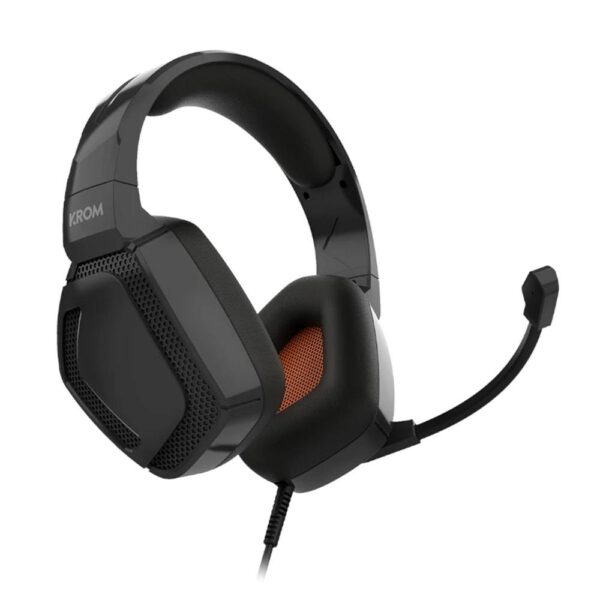*Auriculares gaming krom kopa pro negro