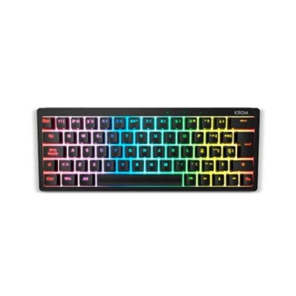 *Teclado gaming krom kreator negro