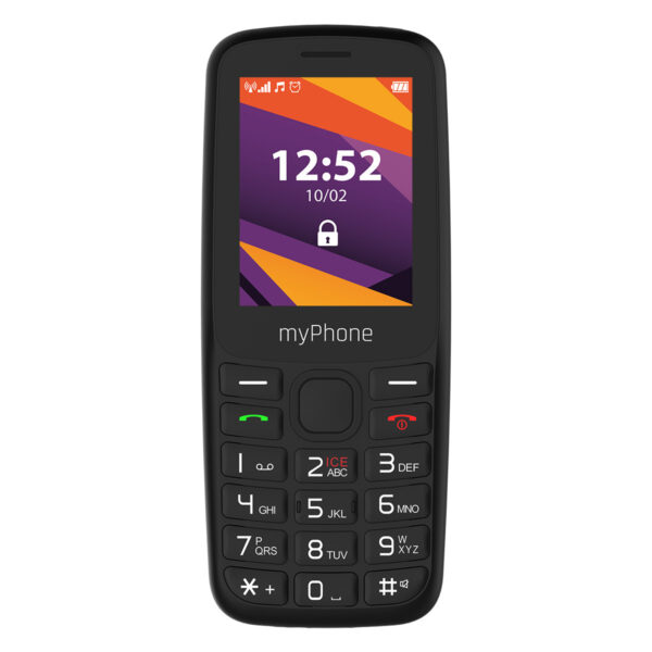 *Telefono movil myphone 6410 2.4 pulgadas -  4g -  negro