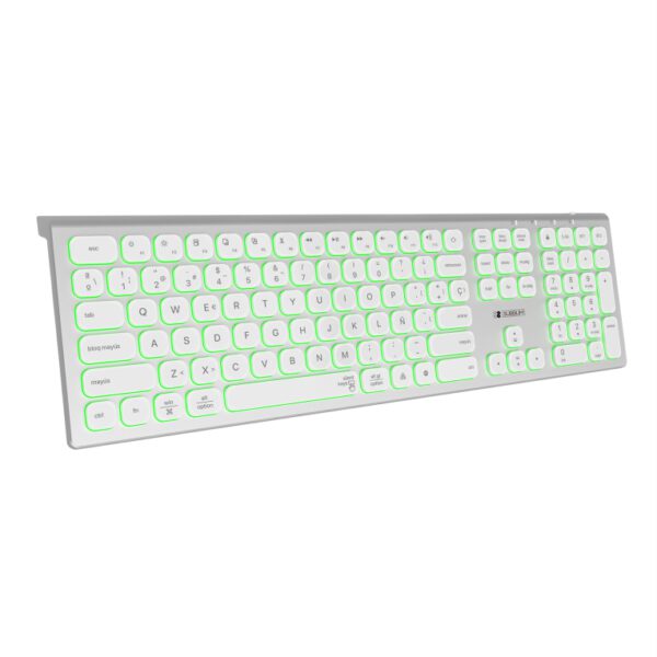 *Teclado subblim master iluminado ext inalambrico