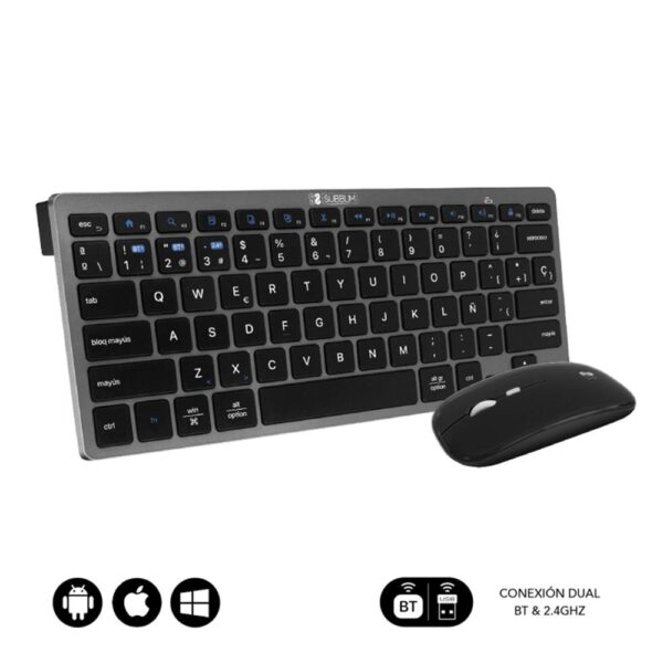 *Teclado + raton subblim subkbc - oco020 inalambrico