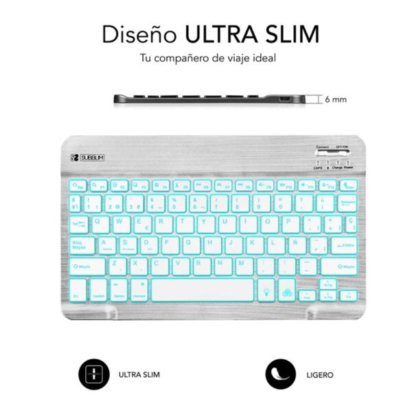 *Teclado tablet subblim sub - kbt - smbl30 inalambrico
