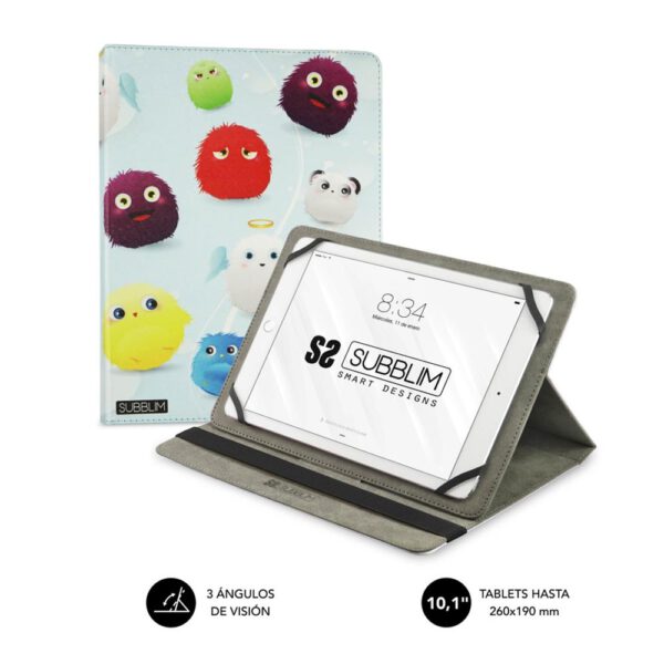 *Funda subblim trendy case para tablet 10.1 pulgadas furry