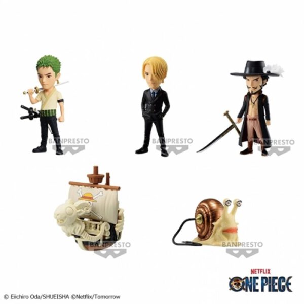 *Figura banpresto a netflix series one piece world collectable figure vol.2 7cm