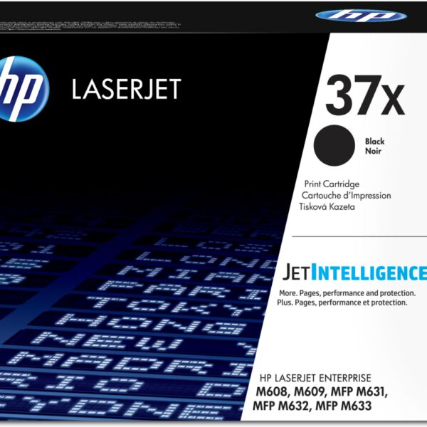 *Toner hp 37x negro