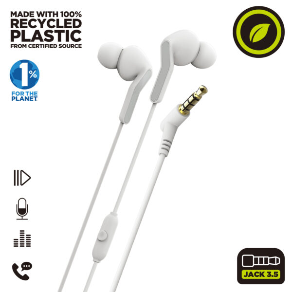 *Auriculares muvit e57 blanco