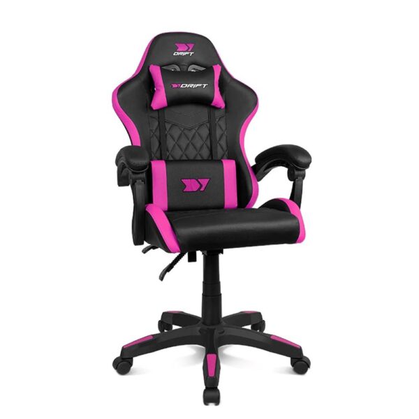 *Silla gaming drift dr35 negra - fucsia