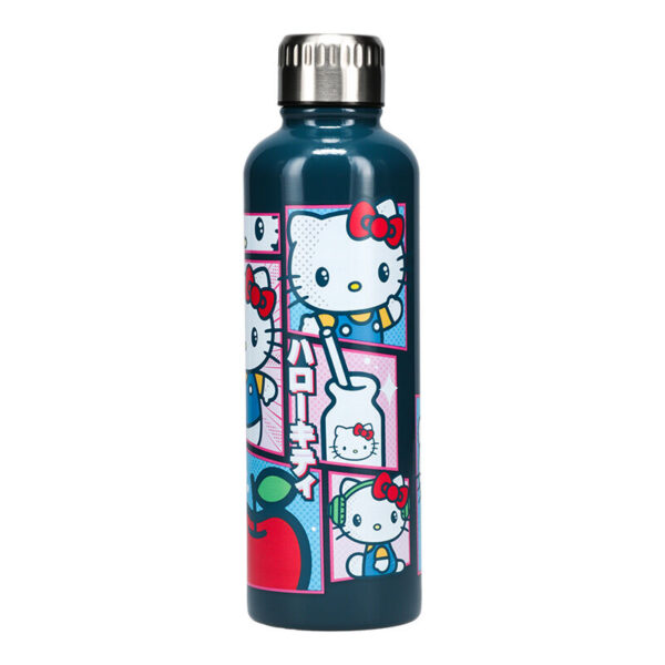 *Botella metálitca paladone hello kitty 500 ml
