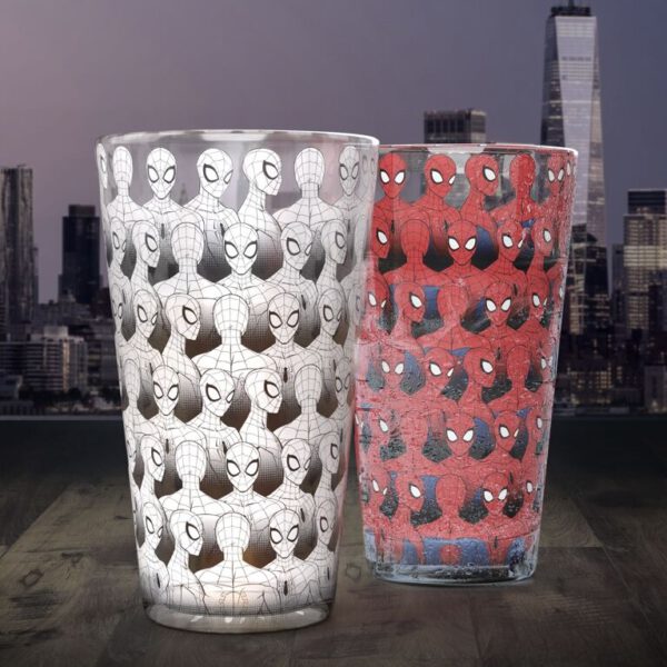 *Vaso con cambio de color paladone spider - man 400 ml