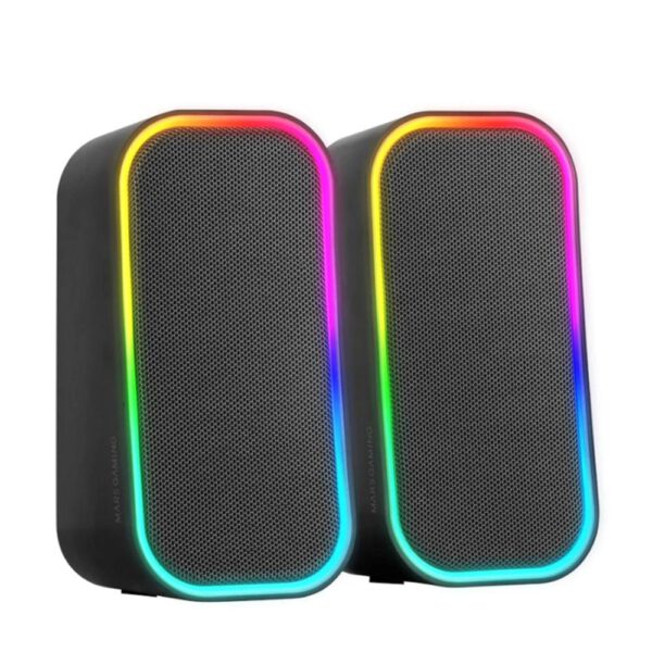 *Altavoces mars gaming ms - om rgb negro