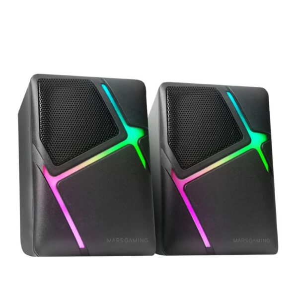 *Altavoces mars gaming ms - h rgb negro