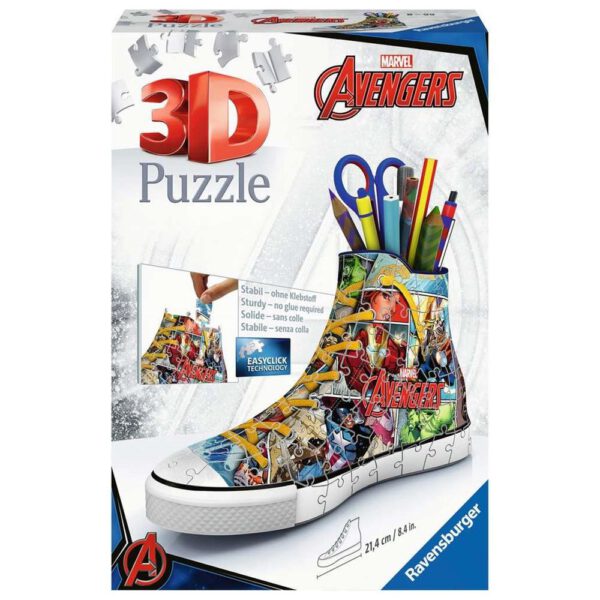 *Puzzle 3d ravensburger sneaker -  avengers