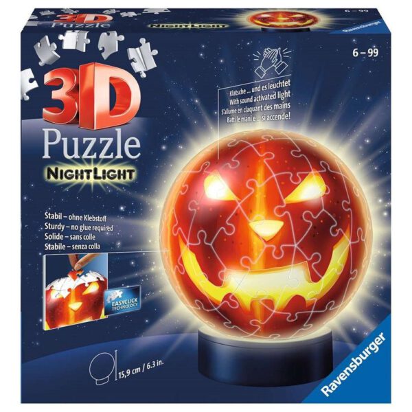 *Puzzle 3d ravensburger calabaza de halloween