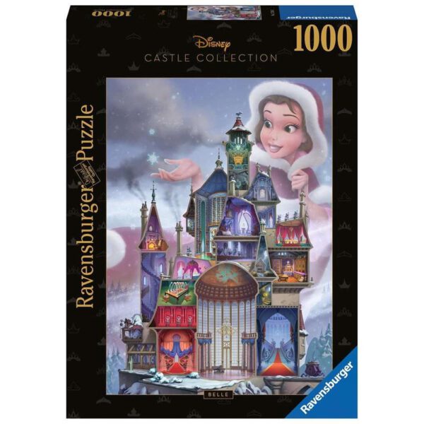 *Puzzle ravensburger disney castles -  bella 1000 piezas