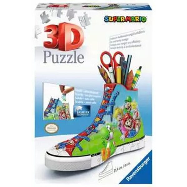 *Puzzle 3d ravensburger sneaker -  super mario
