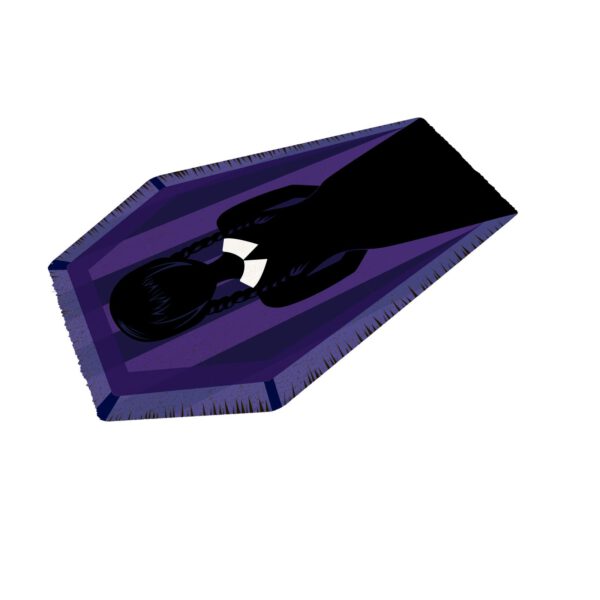 *Felpudo 60x40 cm dark side wednesday