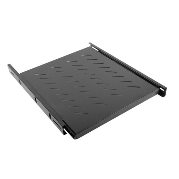 *Bandeja lanberg deslizante 1u 463x550mm hasta 60kg rack de 19 pulgadas negro