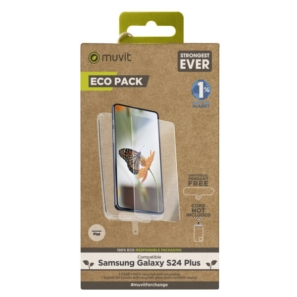 *Funda muvit para samsung galaxy s24 plus + protector de pantalla vidrio templado plano