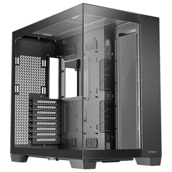 *Caja ordenador gaming antec atx c8 vidrio negro