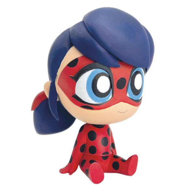 *Figura hucha plastoy lady bug miracolous lady bug chibi