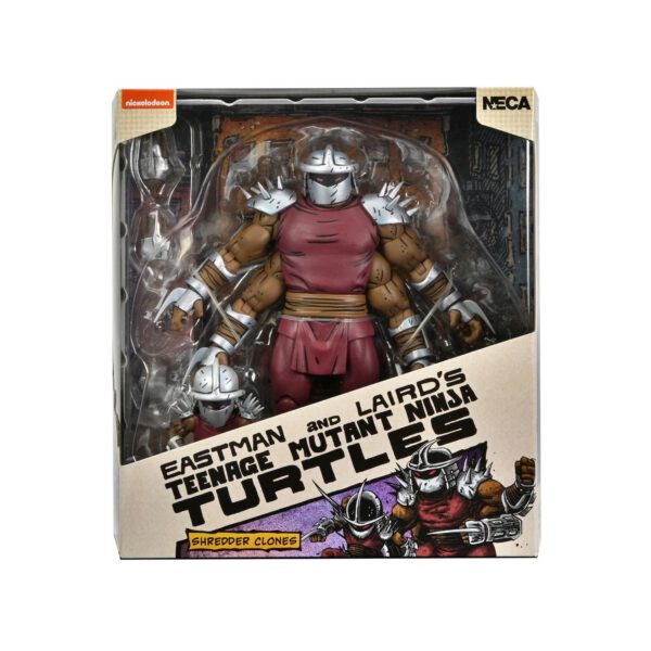 *Figura neca tortugas ninja shredder clone & mini shredder