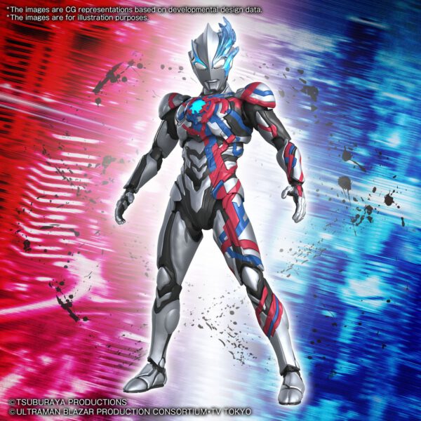 *Figura bandai hobby rise standard ultraman blazar