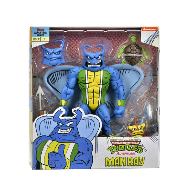 *Figura accion neca las tortugas ninja man ray archie comics