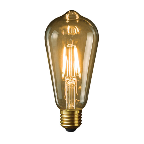 *Bombilla muvit io filamentos vintage edison e27 5w