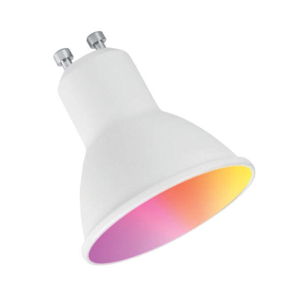 *Bombilla muvit io gu10 5.5w rgb