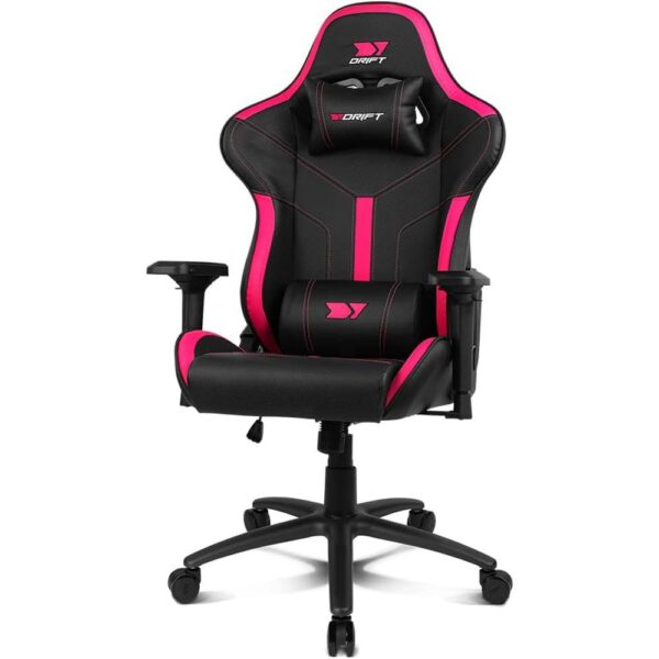 *Silla gaming drift dr350 negro - rosa