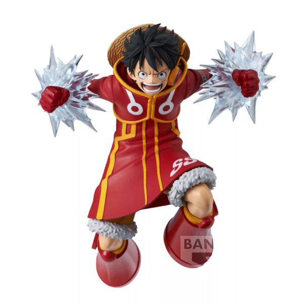 *Figura banpresto one piece battle record collection monkey d.luffy 14cm