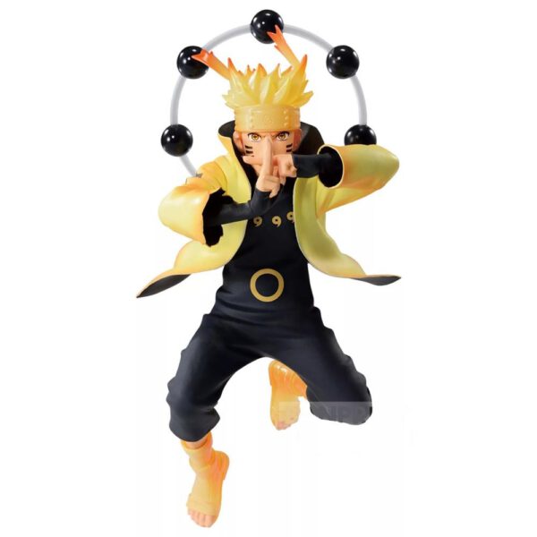 *Figura banpresto naruto shippuden vibration stars naruto uzumaki v special 14cm