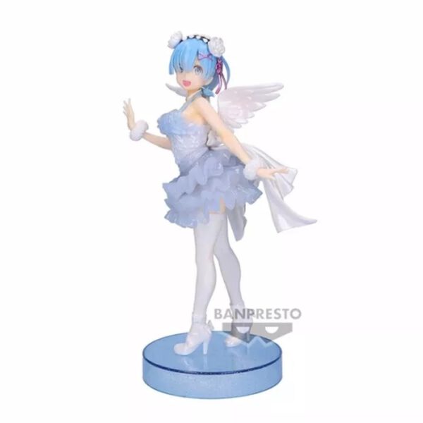 *Figura banpresto re: zero starting life in another world espresto clear & drssey rem special color ver. 22cm
