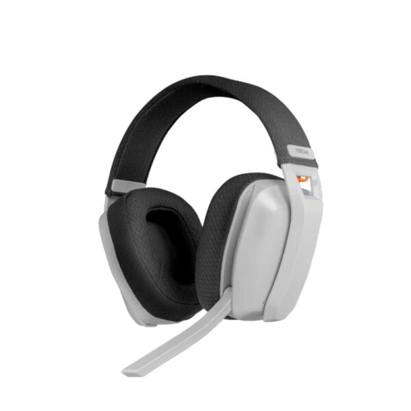 *Auriculares gaming krom kanji inalambrico blanco