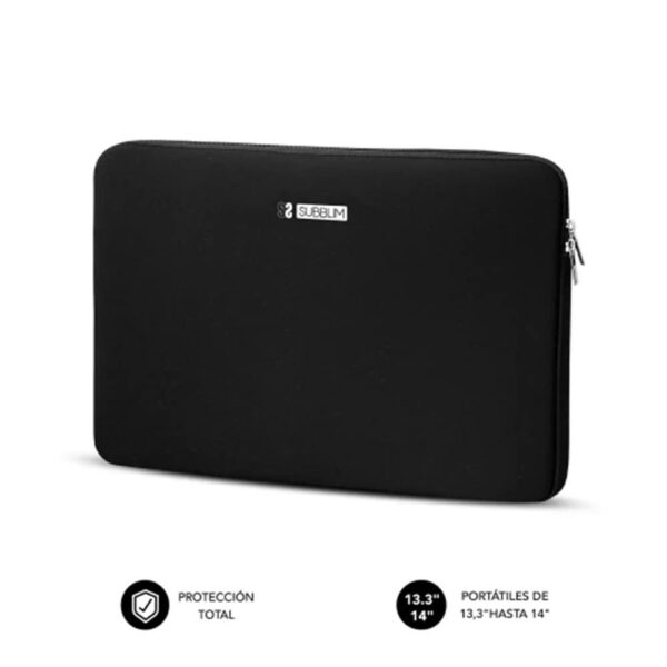 *Funda subblim business laptop sleeve neoprene v2 para portatil 15.6 pulgadas negro