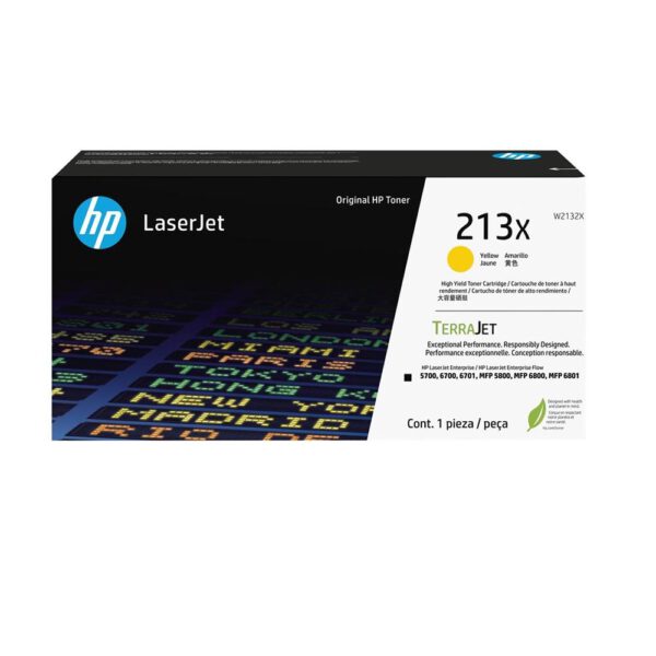*Toner hp laserjet 213x amarillo alta