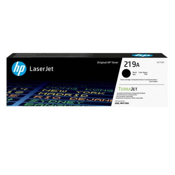 *Toner hp 219a black original laserjet