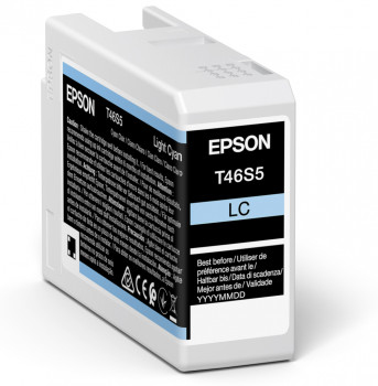 *Cartucho tinta epson singlepack light cyan t46s5 ultrachrome pro 10 ink 25ml sc - p700