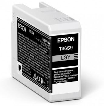 *Cartucho tinta epson singlepack light gris t46s9 ultrachrome pro 10 ink 25ml sc - p700