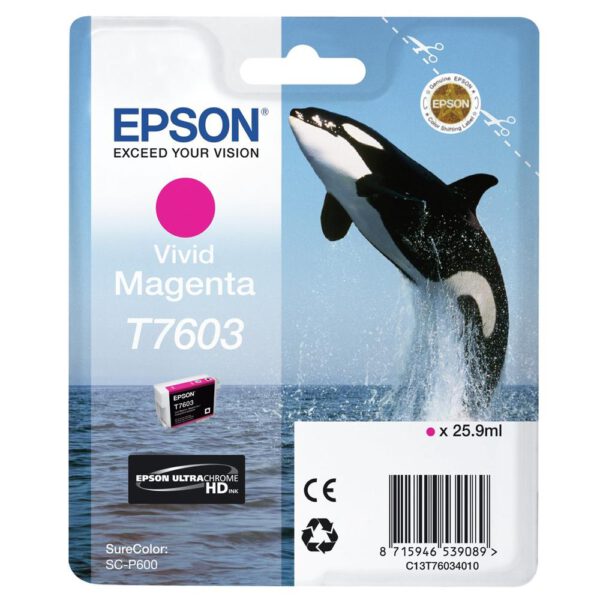 *Cartucho tinta epson surecolor sc - p600 magenta